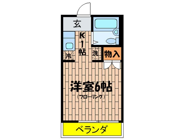 秋櫻館の物件間取画像